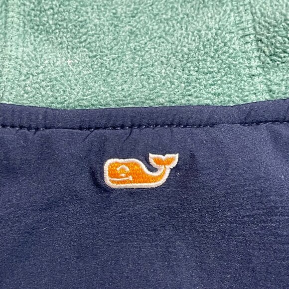 Vineyard Vines The Shep Shirt Quarter Zip Pullover Fleece Jacket Unisex Kids XL - Picture 10 of 11
